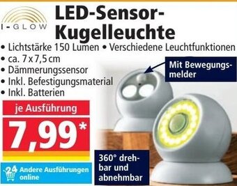 Norma I-GLOW LED-Sensor-Kugelleuchte Angebot