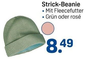 Rossmann Strick-Beanie Angebot