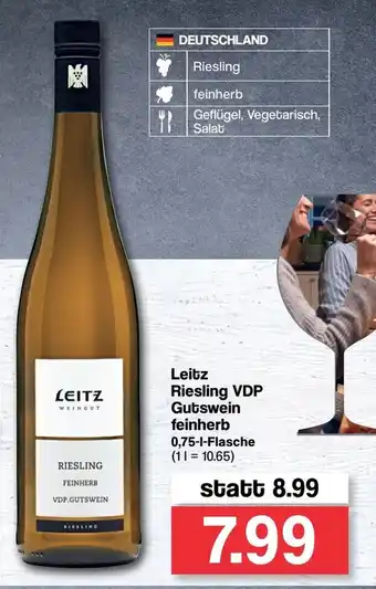 Famila Nord West Leitz Riesling VDP Gutswein feinherb 0,75L Angebot