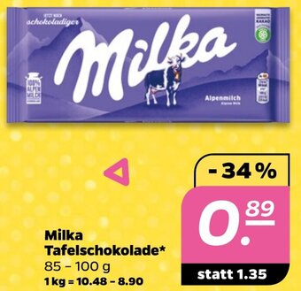 NETTO Milka Tafelschokolade 85-100 g Angebot