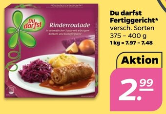 NETTO Du darfst Fertiggericht 375-400 g Angebot