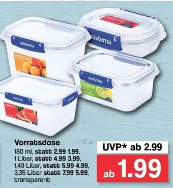 Famila Nord West Vorratsdose Angebot