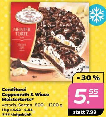 NETTO Conditorei Coppenrath & Wiese Meistertorte 800-1200 g Angebot