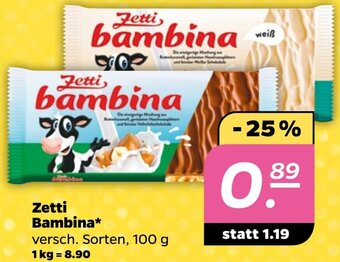 NETTO Zetti Bambina 100 g Angebot