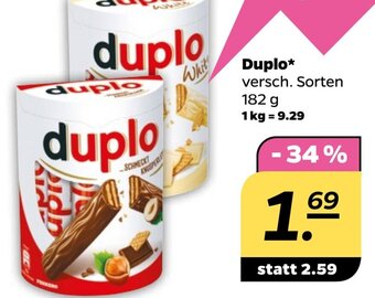 NETTO Duplo 182 g Angebot