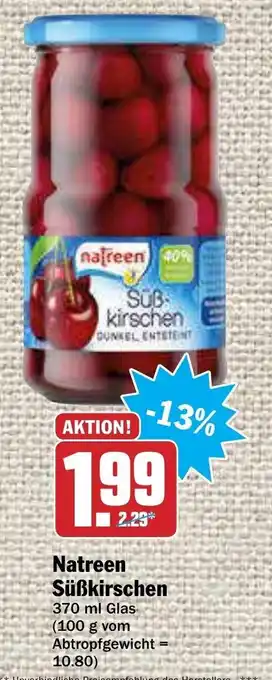 AEZ Natreen Süßkirschen 370ml Angebot