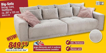 Poco Big-Sofa Angebot