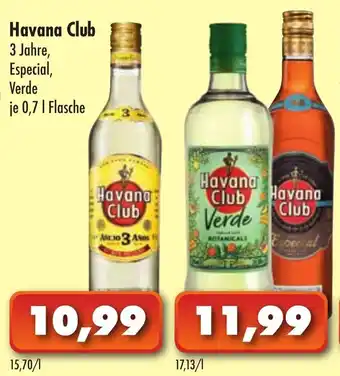 Lösch Depot Havana Club 0,7L Angebot