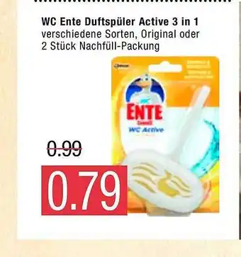 Marktkauf WC Ente Duftspüler Active 3 in 1 Angebot