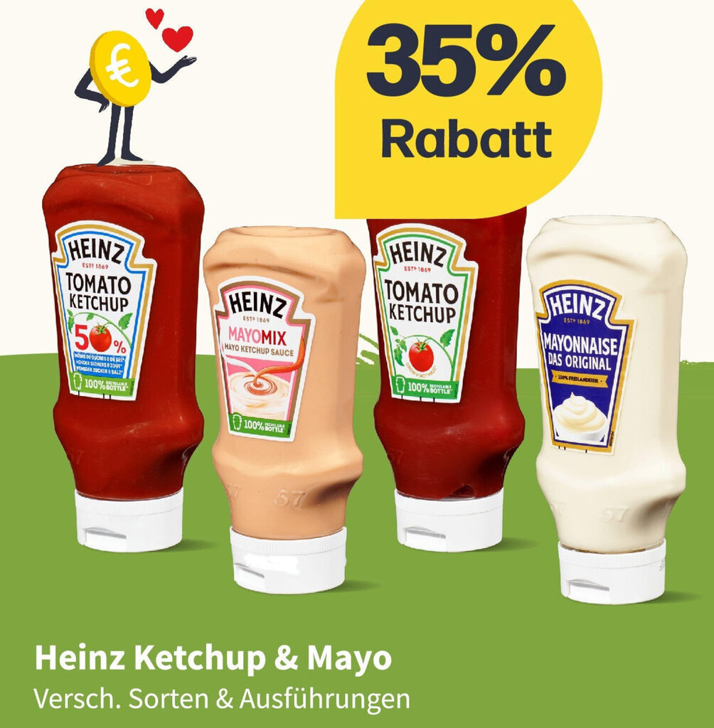 Heinz Ketchup & Mayo Angebot bei Picnic