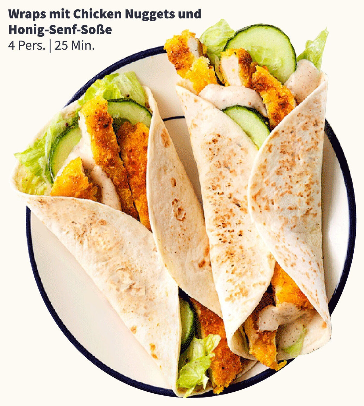 Wraps mit Chicken Nuggets und HonigSenfSoße Angebot bei Picnic