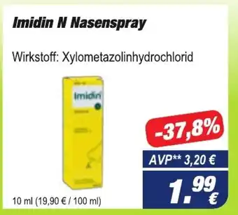 Easy Apotheke Imidin N Nasenspray 10ml Angebot