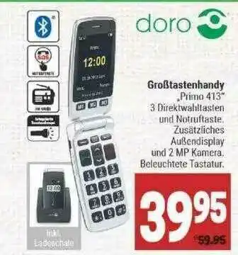 Marktkauf Großtastenhandy „primo 413” Angebot