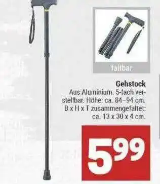 Marktkauf Gehstock Angebot