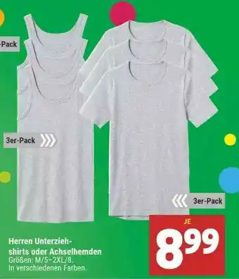 Marktkauf Herren Unterziehshirts Oder Achselhemden Angebot