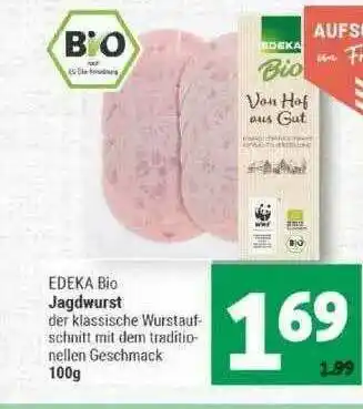 Marktkauf Edeka Bio Jagdwurst Angebot