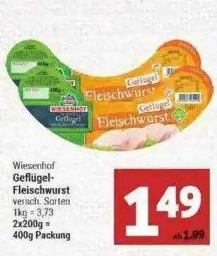 Marktkauf Wiezenhof Geflügel-fleischwurst Angebot