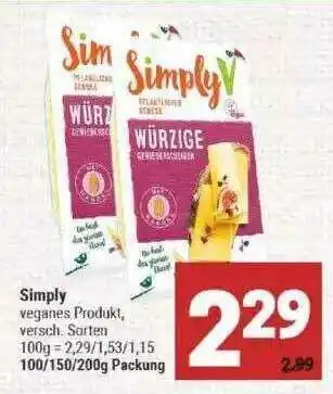 Marktkauf Simply V Veganes Produkt Angebot