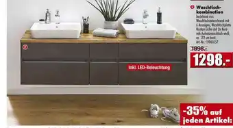Möbel Mahler Waschtisch Kombination Angebot
