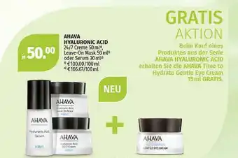 Müller Ahava Hyaluronic Acid Angebot