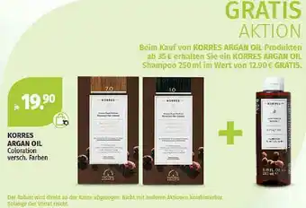 Müller Korres Argan Oil Coloration Angebot