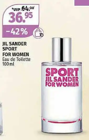 Müller Jil Sander Sport For Women Eau De Toilette Angebot