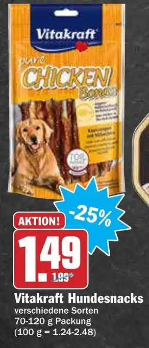 AEZ Vitakraft Hundesnacks 70-120g Angebot