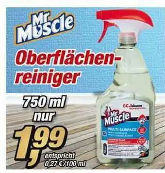 Posten Börse Mr Muscle Oberflächenreiniger Angebot