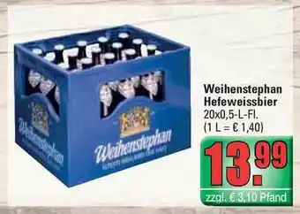 Profi Getränke Weihenstephan Hefeweissbier Angebot