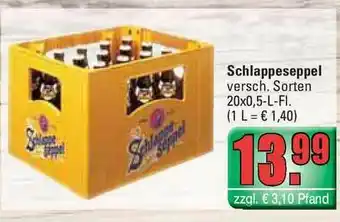 Profi Getränke Schlappeseppel Verschiedene Sorten Angebot