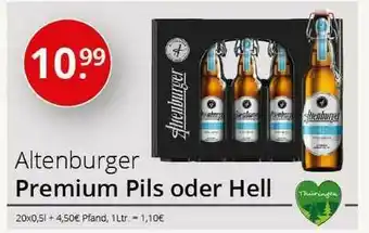 Sagasser Altenburger Premium Pils Oder Hell Angebot