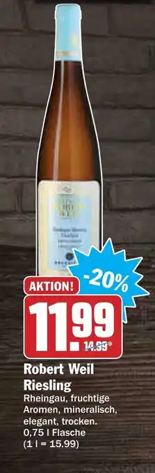 AEZ Robert Weil Riesling 0,75L Angebot