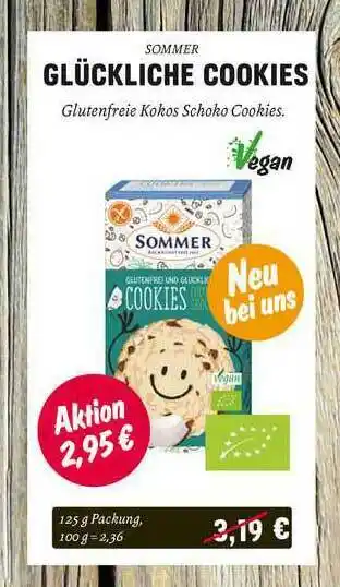 Temma Sommer Glückliche Cookies Angebot