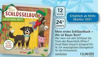 Vedes Mein Erstes Schlüsselbuch Wo Ist Bauer Bert? Angebot