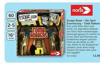 Vedes Escape Room - Das Spiel Erweiterung - Tomb Robbers Noris Angebot