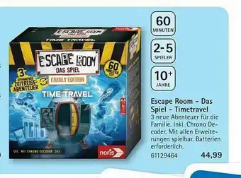 Vedes Escape Room - Das Spiel - Timetravel Angebot