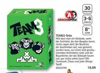 Vedes Team3 Grün Abacusspiele Angebot