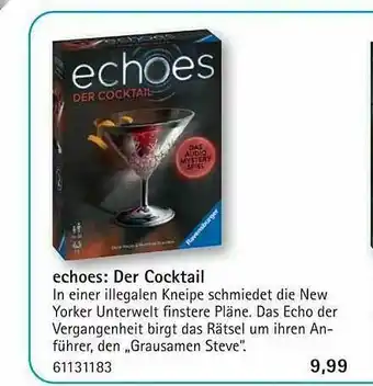 Vedes Echoes : Der Cocktail Angebot