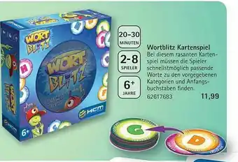 Vedes Wortblitz Kartenspiel Angebot