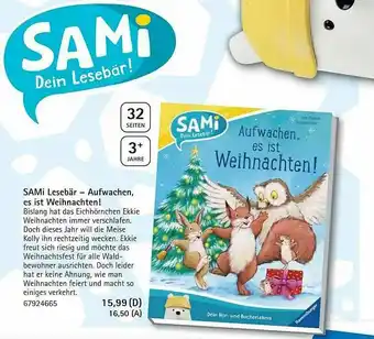 Vedes Sami Lesebär - Aufwachen Es Ist Weihnachten ! Angebot