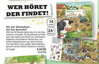 Vedes Hör Mal : Wimmelbuch - Auf Dem Bauernhof Angebot