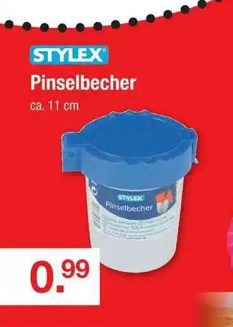 Zimmermann Stylex Pinselbecher Angebot