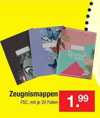 Zimmermann Zeugnismappen Angebot