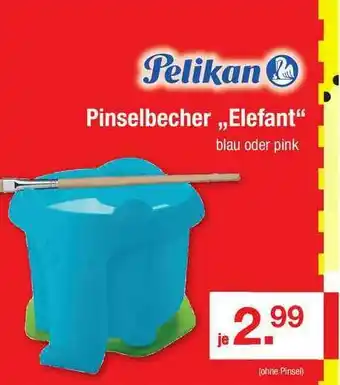 Zimmermann Pelikan Pinselbecher „elefant” Angebot