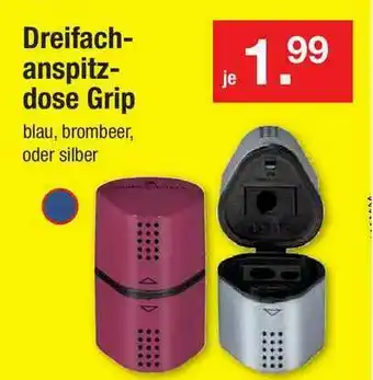 Zimmermann Dreifachanspitz Dose Grip Angebot