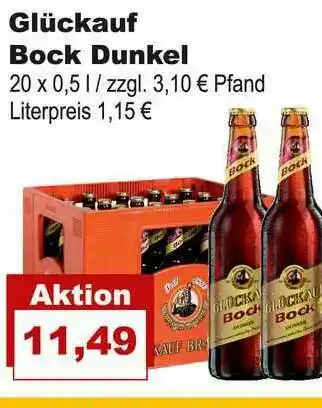 Bilgro Glückauf Bock Dunkel Angebot