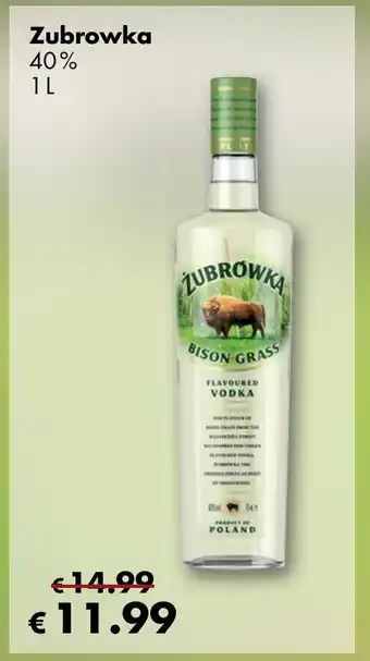 Travel Free Zubrowka 1L Angebot