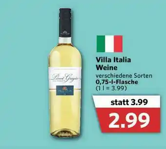 Combi Villa Italia Weine Angebot