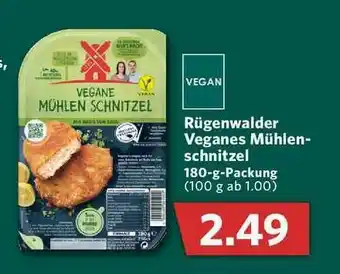 Combi Rügenwalder Veganes Mühlenschnitzel Angebot