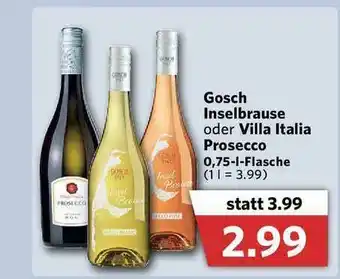 Combi Gosch Inselbrause Oder Villa Italia Prosecco Angebot